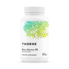 THORNE Beta Alanine Sustained Release bottle for endurance support.