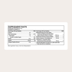 THORNE Collagen Plus bottle pouring visual for daily skin care.