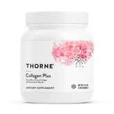 THORNE Collagen Plus tub front highlighting hydration for skin.