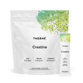 THORNE Creatine micronized bottle-front view for reliable athletic energy support