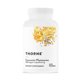 Thorne Curcumin Phytosome Meriva bottle suggests potential joint support.