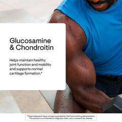THORNE Glucosamine & Chondroitin label detail emphasizes allergen-free formula