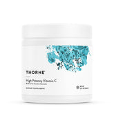 THORNE high-potency vitamin C bottle with immune support potential.