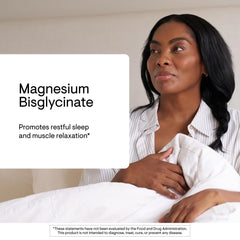 Thorne Magnesium Bisglycinate label-graphic highlights key features