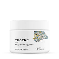 Thorne Magnesium Bisglycinate powder-tub ready for daily magnesium support