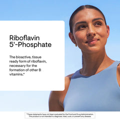 Thorne Riboflavin 5'-Phosphate capsules ready for daily intake.