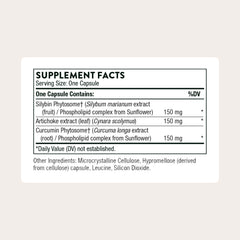 Thorne S.A.T. bottle label detailing ingredients and certifications.