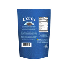Thousand Lakes Minnesota wild rice grains close-up with nutty kernels