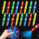 Thremhoo glow spinner pen yellow LED ring for bright classroom fun