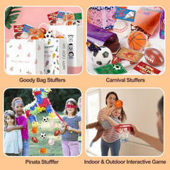 Thremhoo stress balls baseball, soft foam for kids' hands and rewards