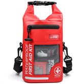 THRIAID 250pcs waterproof first aid kit front view for organized emergency readiness