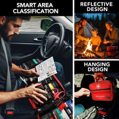 THRIAID first-aid kit tear-resistant material for durability