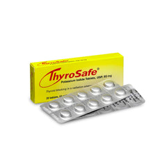 ThyroSafe 65mg potassium iodide tablets for emergency preparedness and thyroid protection.