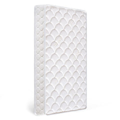 Tiankehan premium crib mattress top view showing snug fit for safe sleep