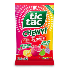 Tic Tac Chewy Fruit Adventure packaging for sharing at parties