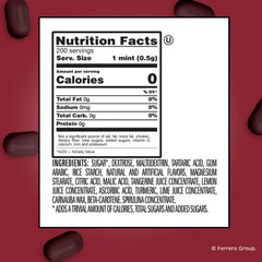 Tic Tac Dr Pepper mints 8-pack side view for convenient pocket treat on the go