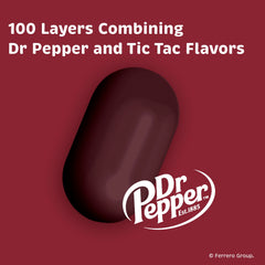 Tic Tac Dr Pepper mints pack being shared in an office setting