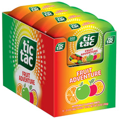 Tic Tac Fruit Adventure eight-pack front view for portable refreshment
