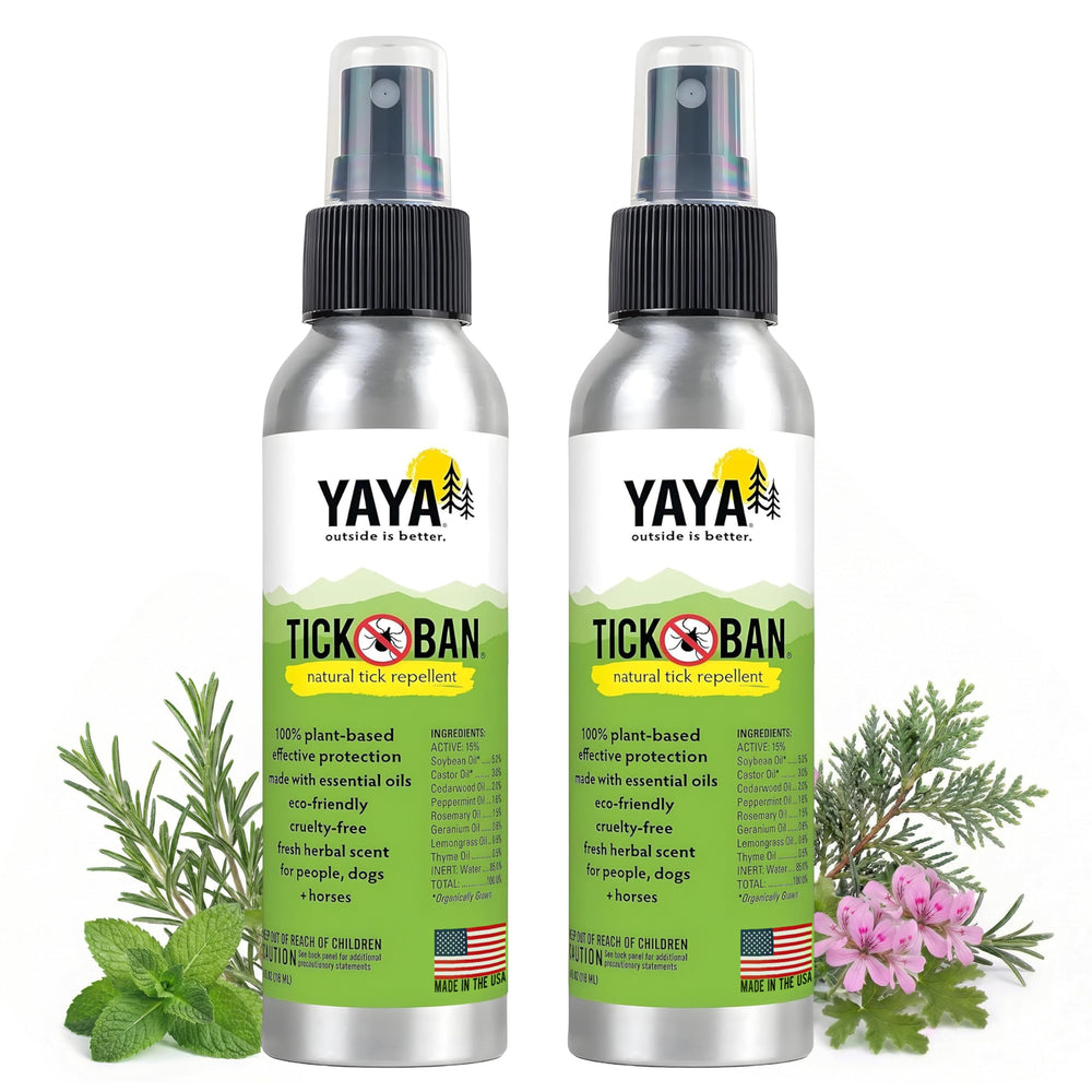 Tick Ban deet-free mist bottle for family outdoor protection