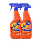 Tide Antibacterial Fabric Spray bottle front view highlighting fabric sanitization.