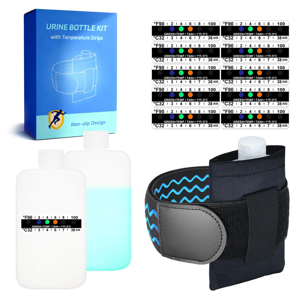 Tidyland thinner bottle for discreet urine testing.