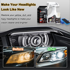 TIEDXIOY headlight cleaner bottle ready to lift haze and yellowing.