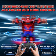 Tikafony Spider Transform RC Car 360 degree rotation action