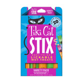 Tiki Cat Stix Mousse Treats packshot shows indulgent tubes for cats on the go
