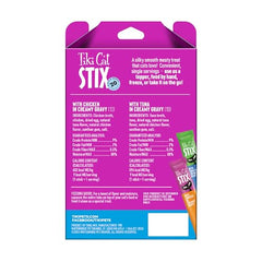 Tiki Cat Stix Mousse Treats variety pack highlights real chicken or tuna flavors