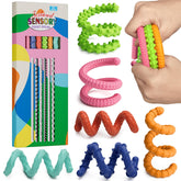 Tikwork Sensory Fidget Stick shows creative design with textured silicone for focused sessions.