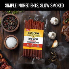 Tillamook Country Smoker sausage on-the-go snack with 8g protein per serving