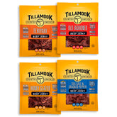 Tillamook Country Smoker honey glazed jerky close-up showing glossy slices for on-the-go flavor