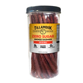Tillamook Country Smoker Original sausage in a tall jar boosts protein on the go.