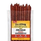 Tillamook Country Smoker zero sugar original smoked sausage—bulk pack ideal for keto snacking