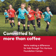Tim Hortons Colombian ground coffee suitable for automatic drip brewing