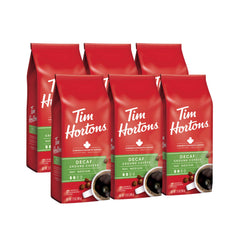 Tim Hortons Decaf Blend 72 oz bag ready for everyday home brewing