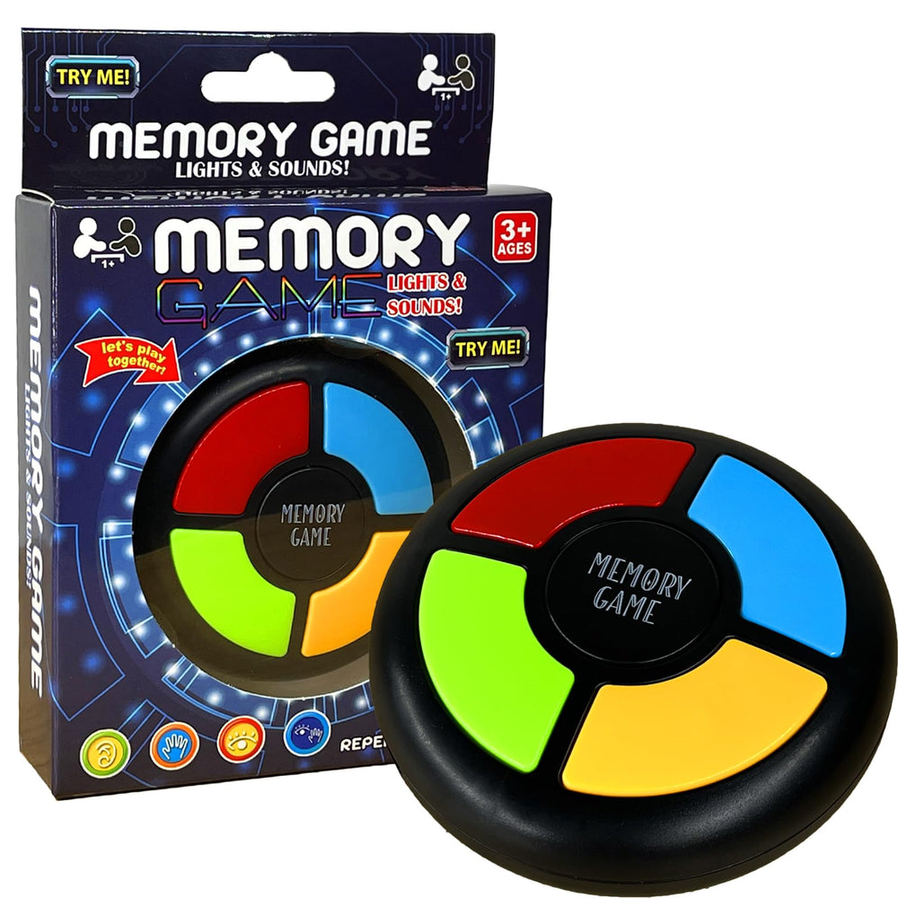 Tingbowie memory game handheld with lights for quick recall on the go