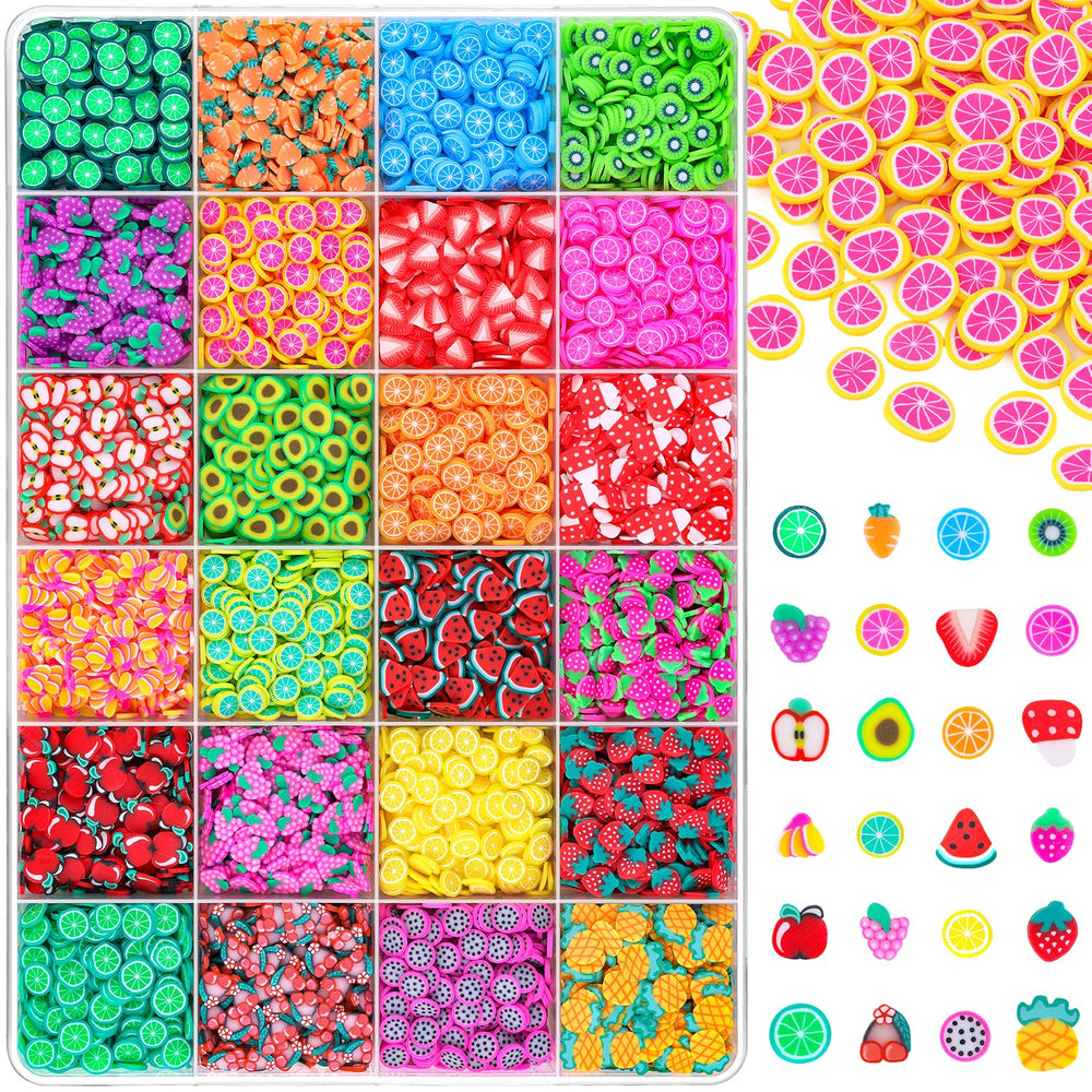 TINKRSTUFF strawberry slice design for slime and nail art projects