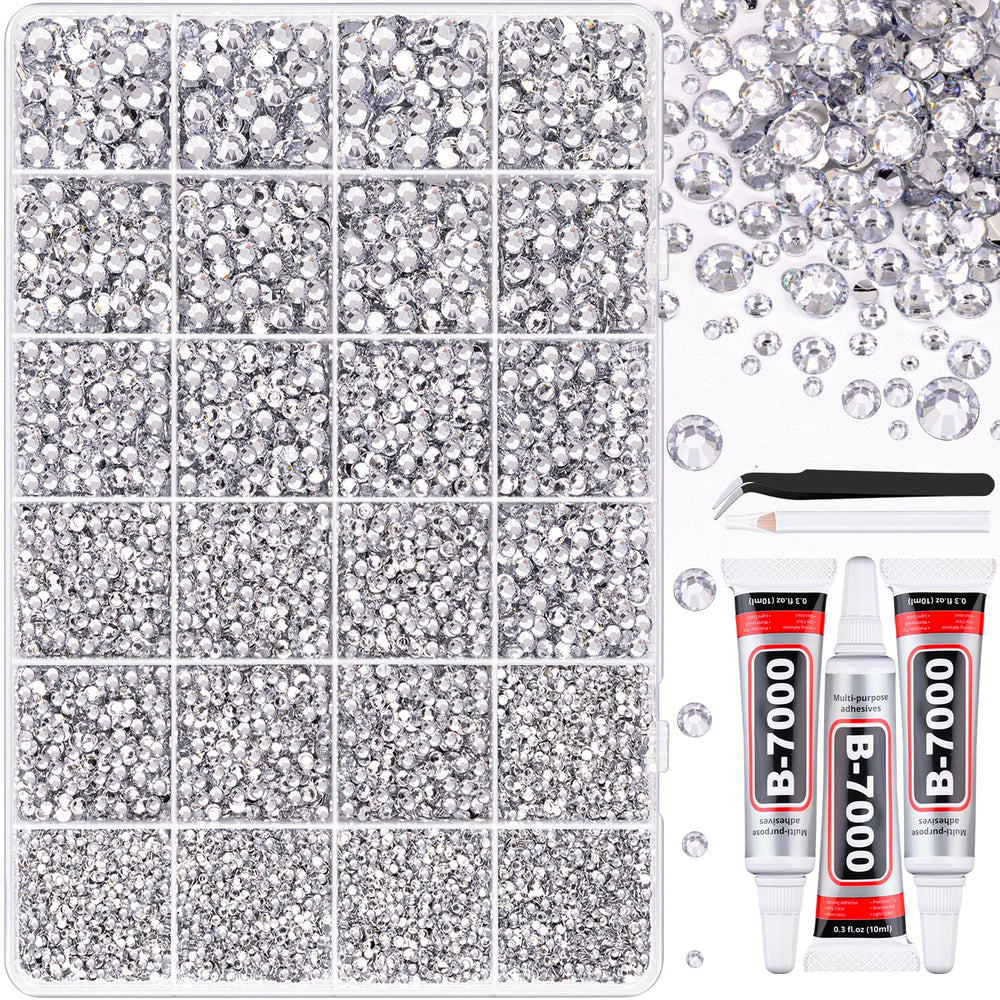 TINKRSTUFF resin rhinestones 2mm in 5-grid layout for precise craft sparkle.