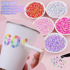 TINKRSTUFF included tweezers for precise rhinestone handling
