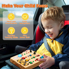 TINTECUSA Busy Board plugs invite interactive unplugging and re-plugging exploration.