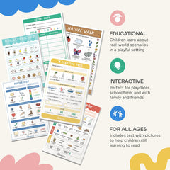 Tiny Expressions pretend-play notepads report-card page supports goal-oriented pretend learning