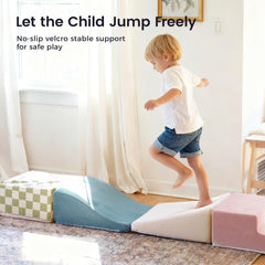 Tiny Land soft foam climbing blocks wedges support exploration with versatile height options