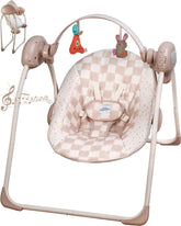 Tiny Marvels portable swing in compact fold design for easy storage and travel