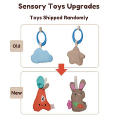 Tiny Marvels portable swing with multiple speed settings for tailored soothing