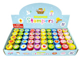TINYMILLS religious stampers featuring assorted designs for classroom rewards and positive values