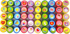 TINYMILLS stamps used as VBS and Sunday School prizes to engage kids