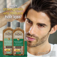 Tío Nacho rosemary-extract close-up emphasizing scalp nourishment