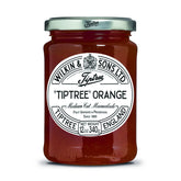 Tiptree Orange Marmalade jar showcasing Seville oranges; ideal for breakfast and toast.
