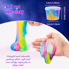 TITRITH stress-relief slime in action demonstrates soothing squishiness for mindful play.